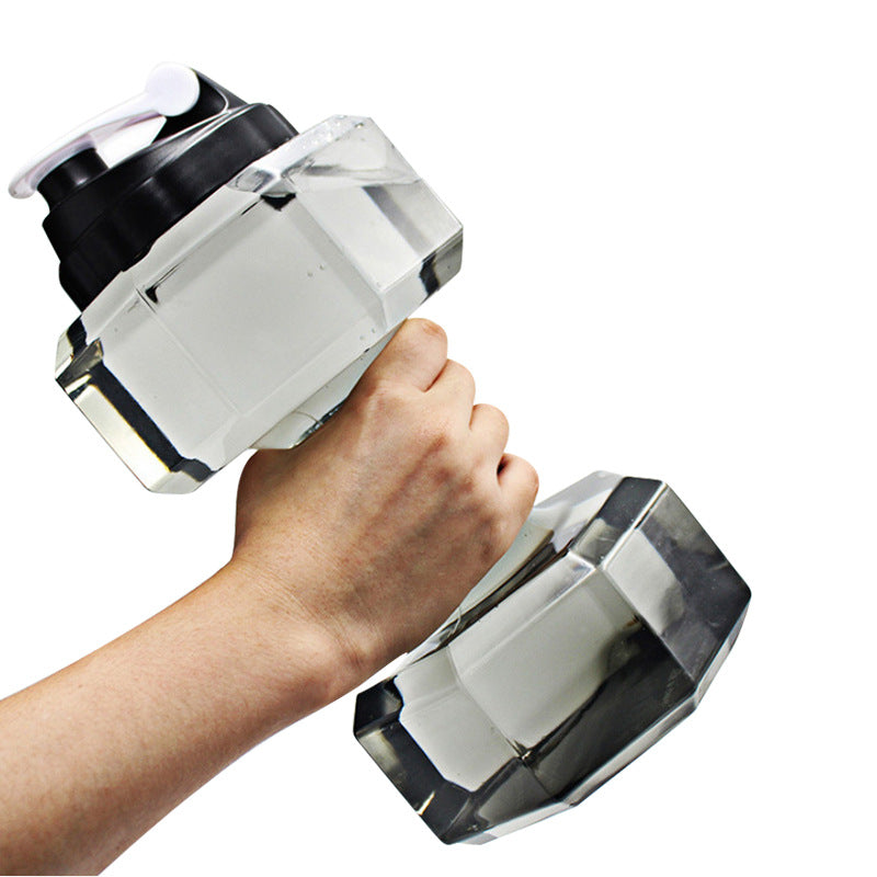 Dumbbell water bottle