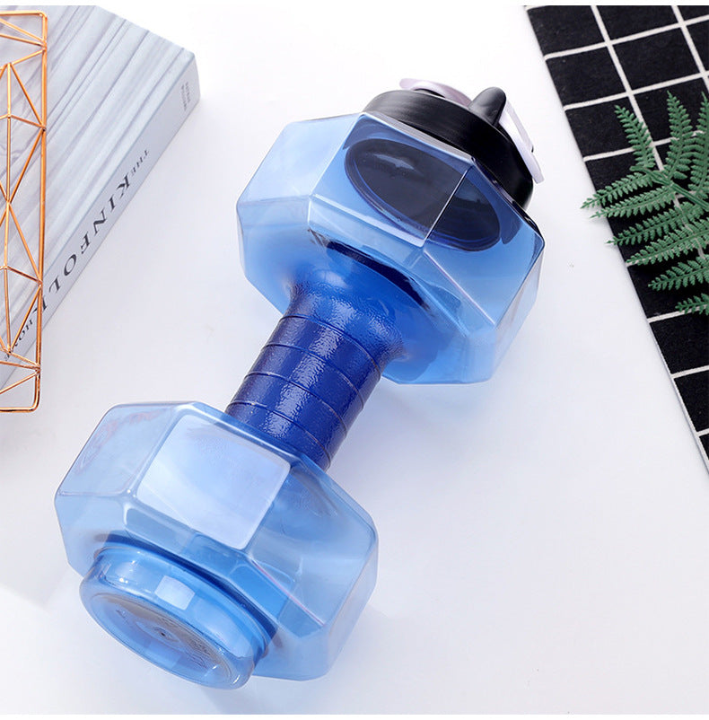 Dumbbell water bottle